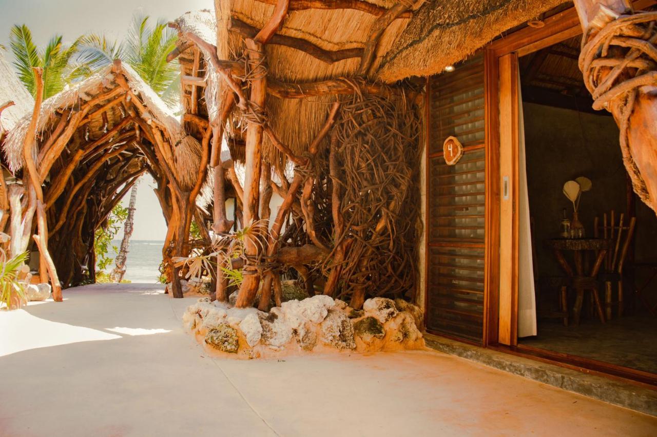 Cabanas Playa Condesa Tulum Bagian luar foto