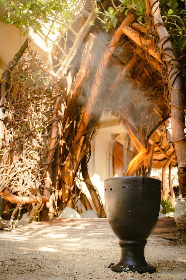 Cabanas Playa Condesa Tulum Bagian luar foto