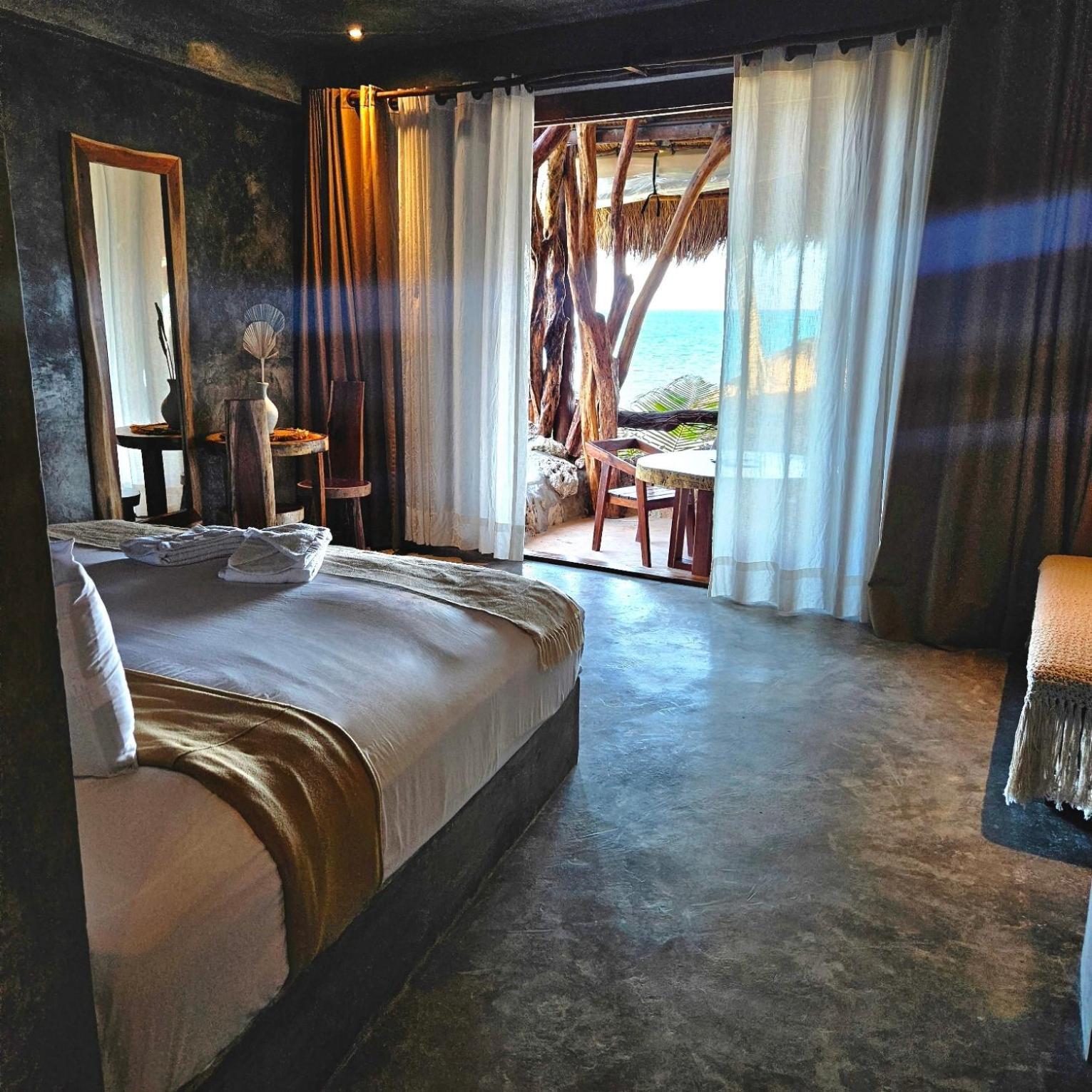 Cabanas Playa Condesa Tulum Bagian luar foto