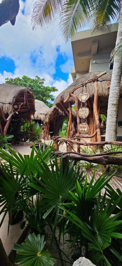 Cabanas Playa Condesa Tulum Bagian luar foto