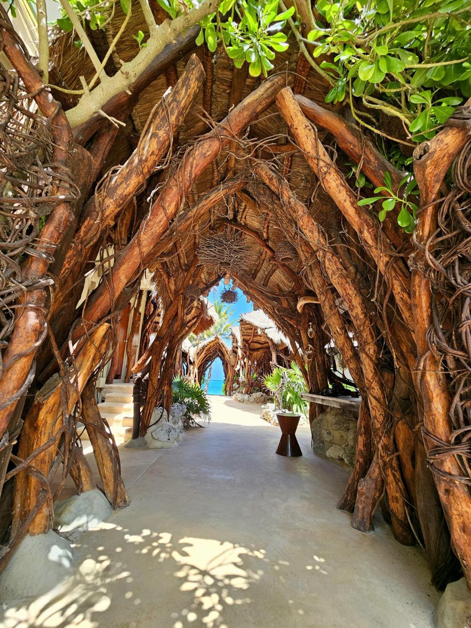 Cabanas Playa Condesa Tulum Bagian luar foto
