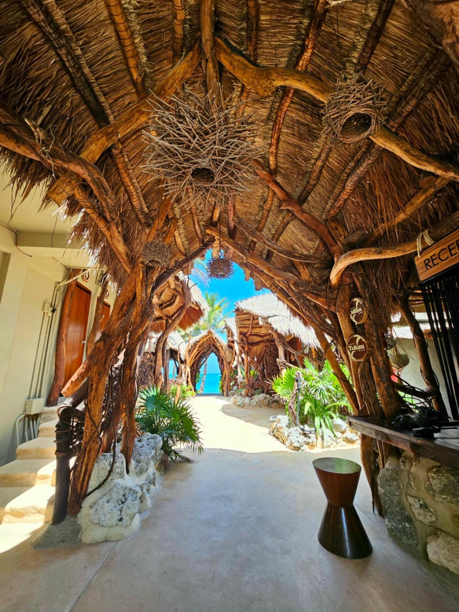 Cabanas Playa Condesa Tulum Bagian luar foto